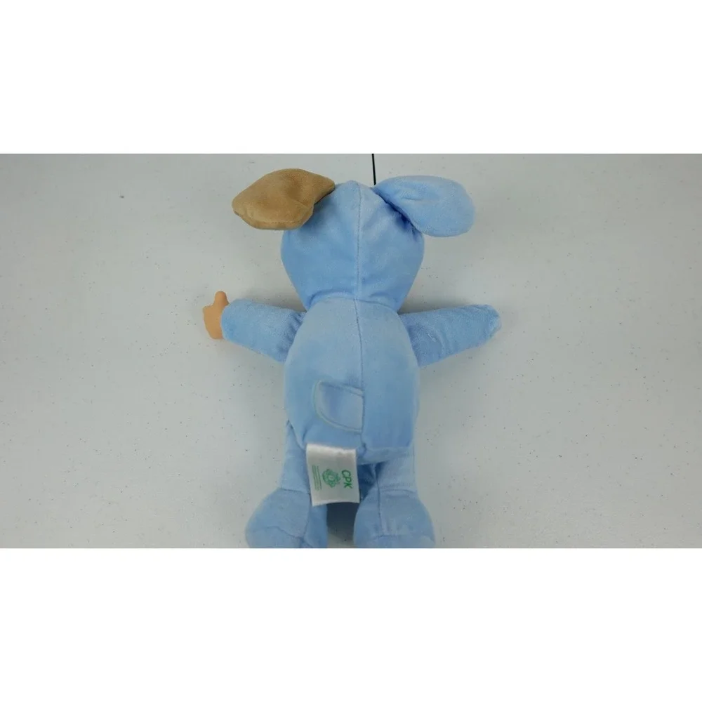 Cabbage Patch Cuties‎ BENNY Puppy Dog Plush Doll Blue Barnyard Friends